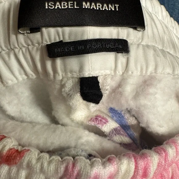 Isabel Marant White and Pink Athletic Shorts - Picture 8 of 8
